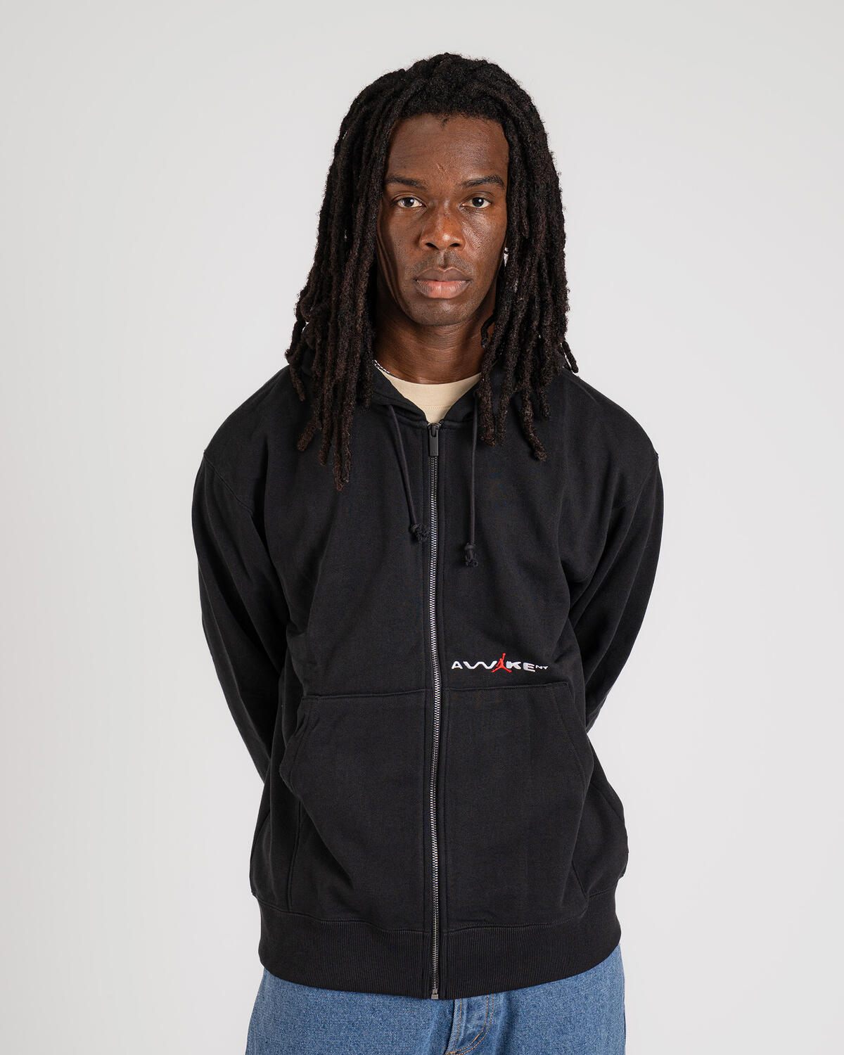 Air Jordan x Awake NY FULL ZIP FLEECE HOODIE | IB7288-010 | AFEW STORE